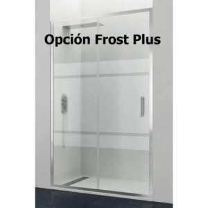 Mampara frontal fijo con puerta corredera PRESTIGE de GME - Imagen 2
