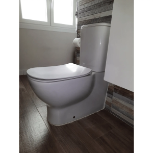 Tapa compatible Wc Duroplast Tesi de Ideal Standard blanca - Imagen 7