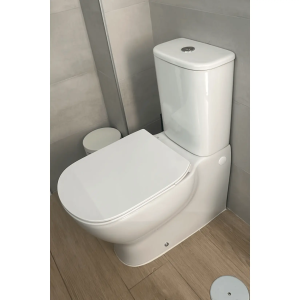 Tapa compatible Wc Duroplast Tesi de Ideal Standard blanca - Imagen 5