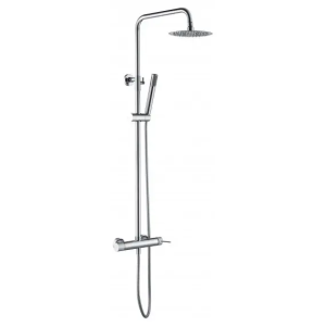 Conjunto de ducha monomando Line cromo / BDD038