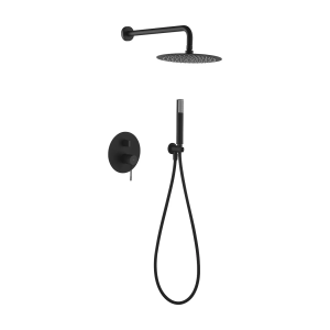 Monomando ducha empotrado Line negro mate / GPD038/NG