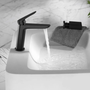 Monomando lavabo BELGICA negro mate / BDZ044-1/NG - Imagen 2