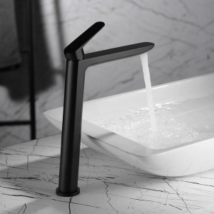 Monomando lavabo caño alto BELGICA nefgro mate / BDZ044-3/NG - Imagen 2