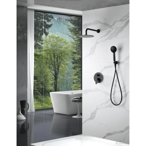 Ducha empotrado monomando BELGICA negro mate / GPZ044/NG - Imagen 2