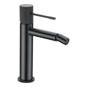 Monomando bide Line black gun metal / BDD038-2BGM