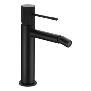 Monomando bide Line negro mate / BDD038-2NG