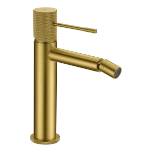 Monomando bide Line oro cepillado / BDD038-2OC