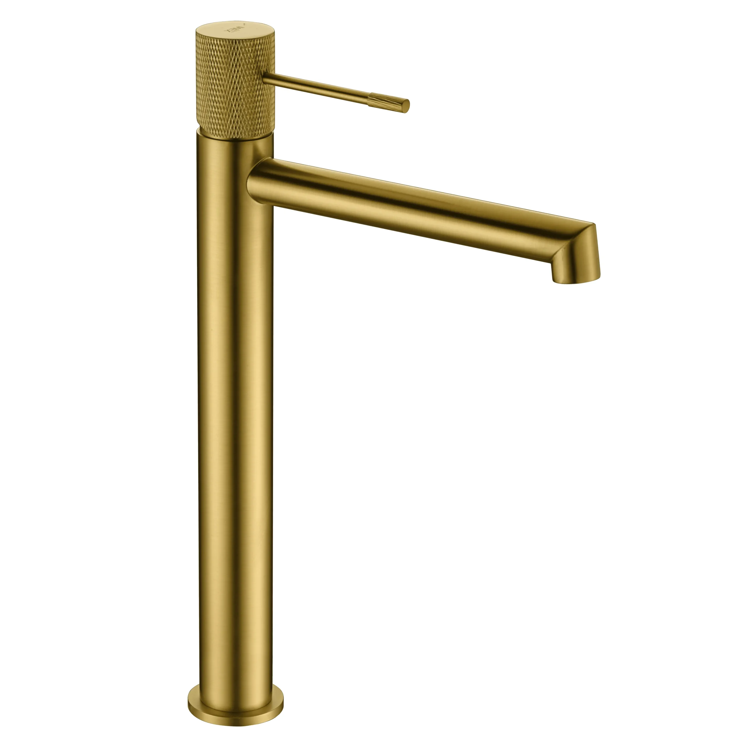 BDD038-3OC Monomando lavabo caño alto Line oro cepillado / BDD038-3OC - Imagen 1