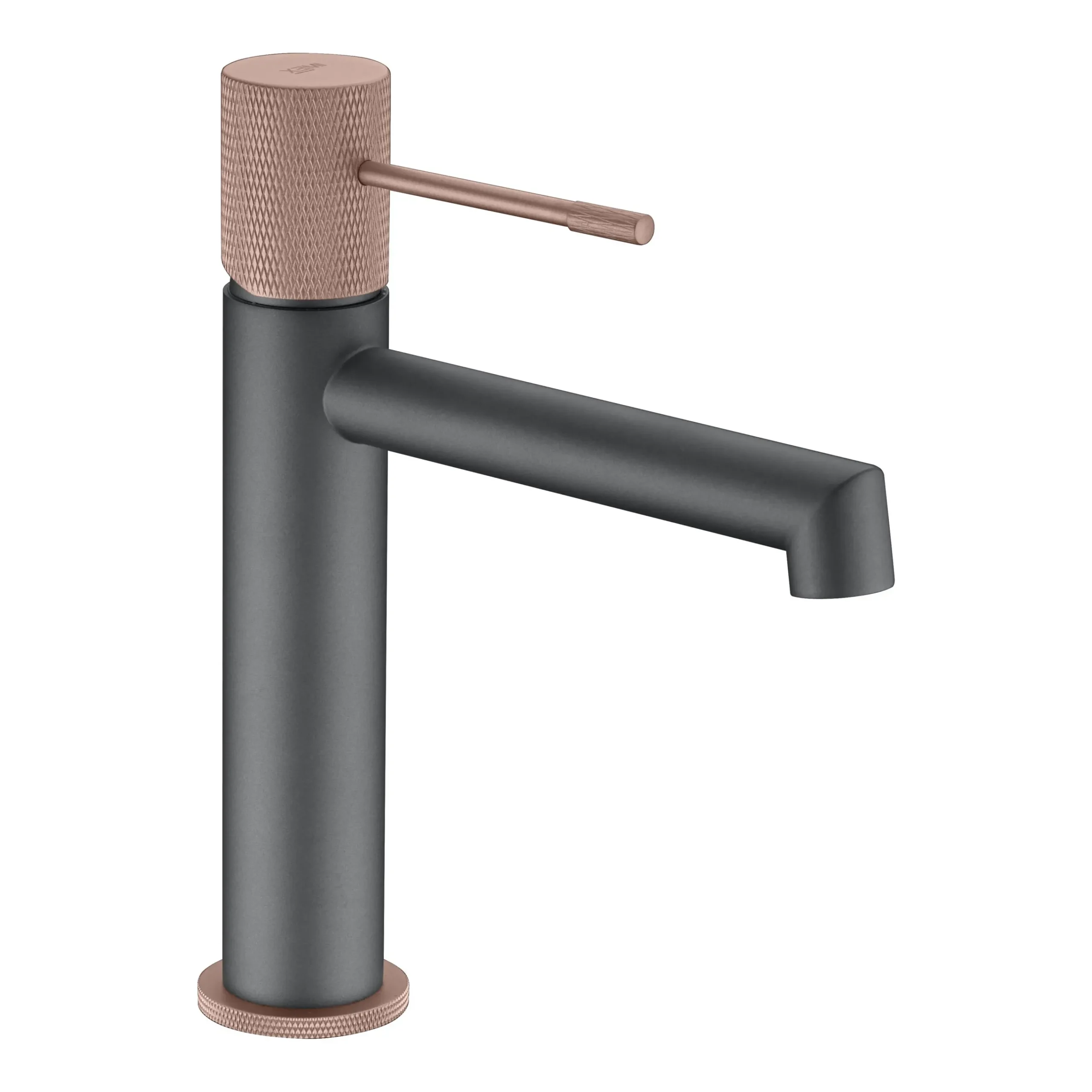 BDD038_GC_GRIFO-2048x1367 Monomando lavabo Line gris mate / champagne / BDD038-1GC - Imagen 1