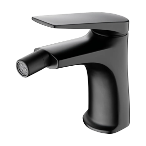 Monomando   bidé DELOS negro mate / BDD055-2/NG
