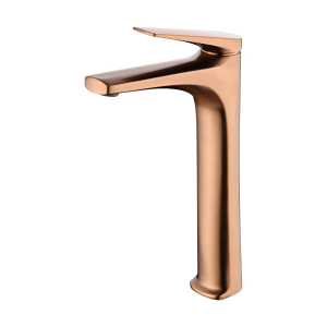 Monomando   lavabo alto DELOS oro rosa cepillado / BDD055-3/ORC