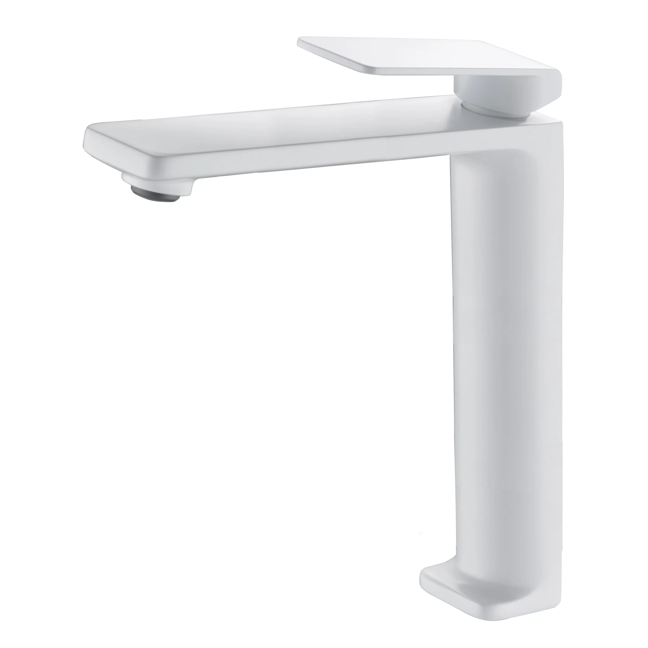 BDF016-3BL Monomando lavabo alto FIYI blanco mate / BDF016-3/BL