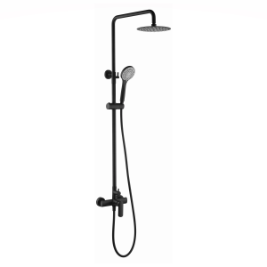 Conjunto ducha monomando URAL negro mate / BDG040/NG