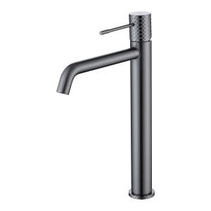 Monomando lavabo caño alto GENOVA black gun metal / BDG053-3/BGM