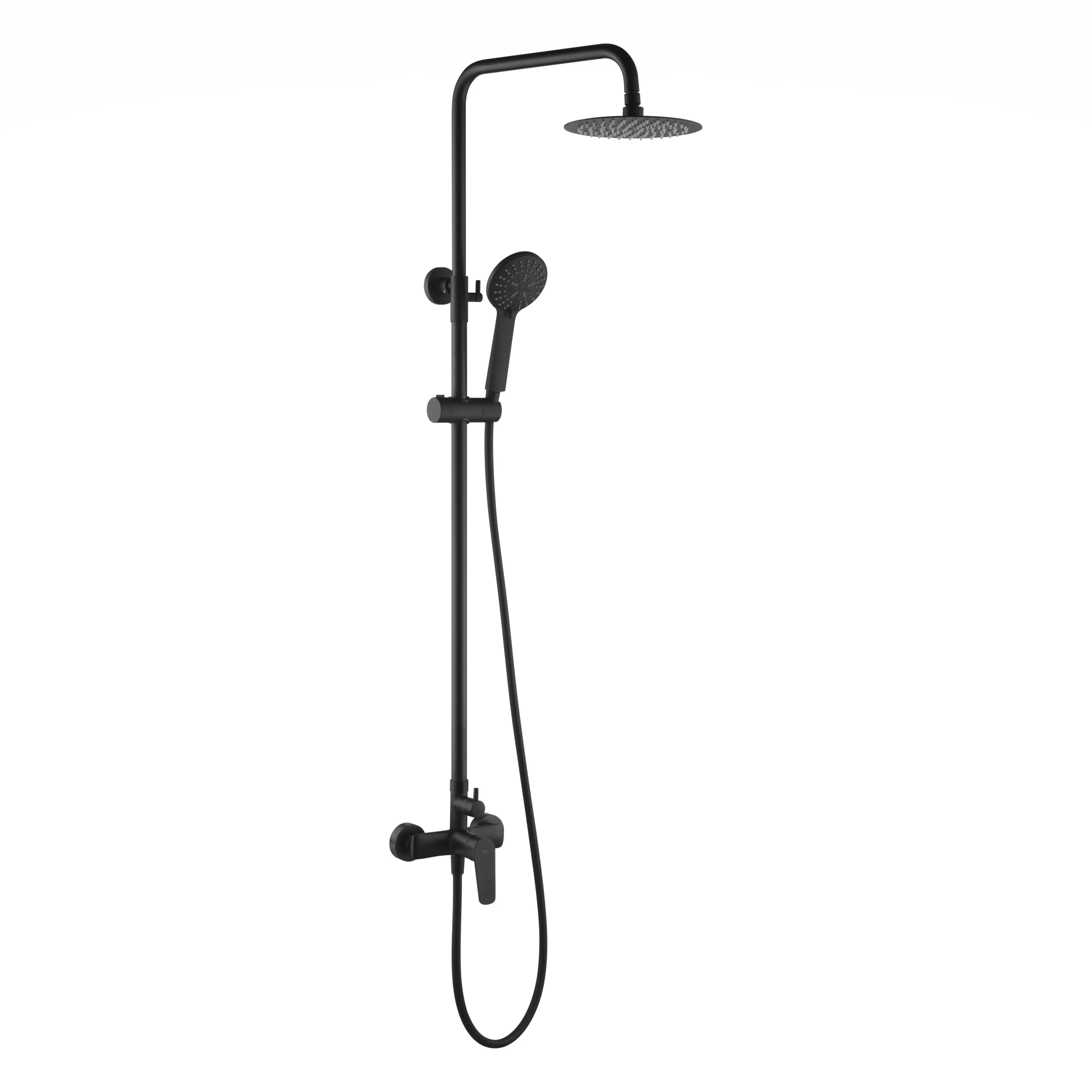 BDZ044-NG Conjunto ducha monomando BELGICA negro mate / BDZ044/NG