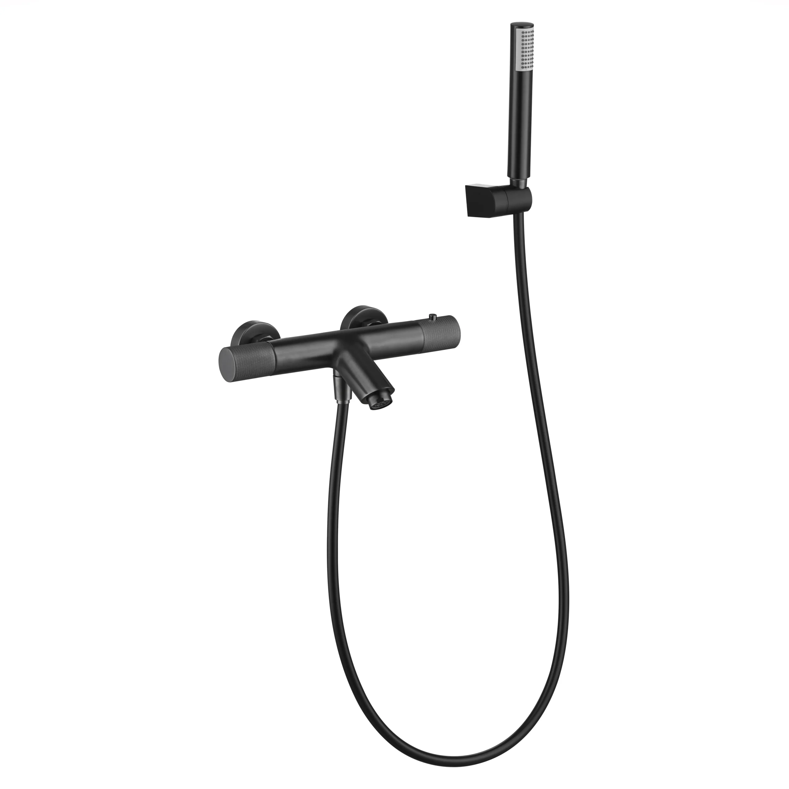 BTD038-4BGM Kit baño/ducha termostato Line black gun metal / BTD038-4BGM - Imagen 1