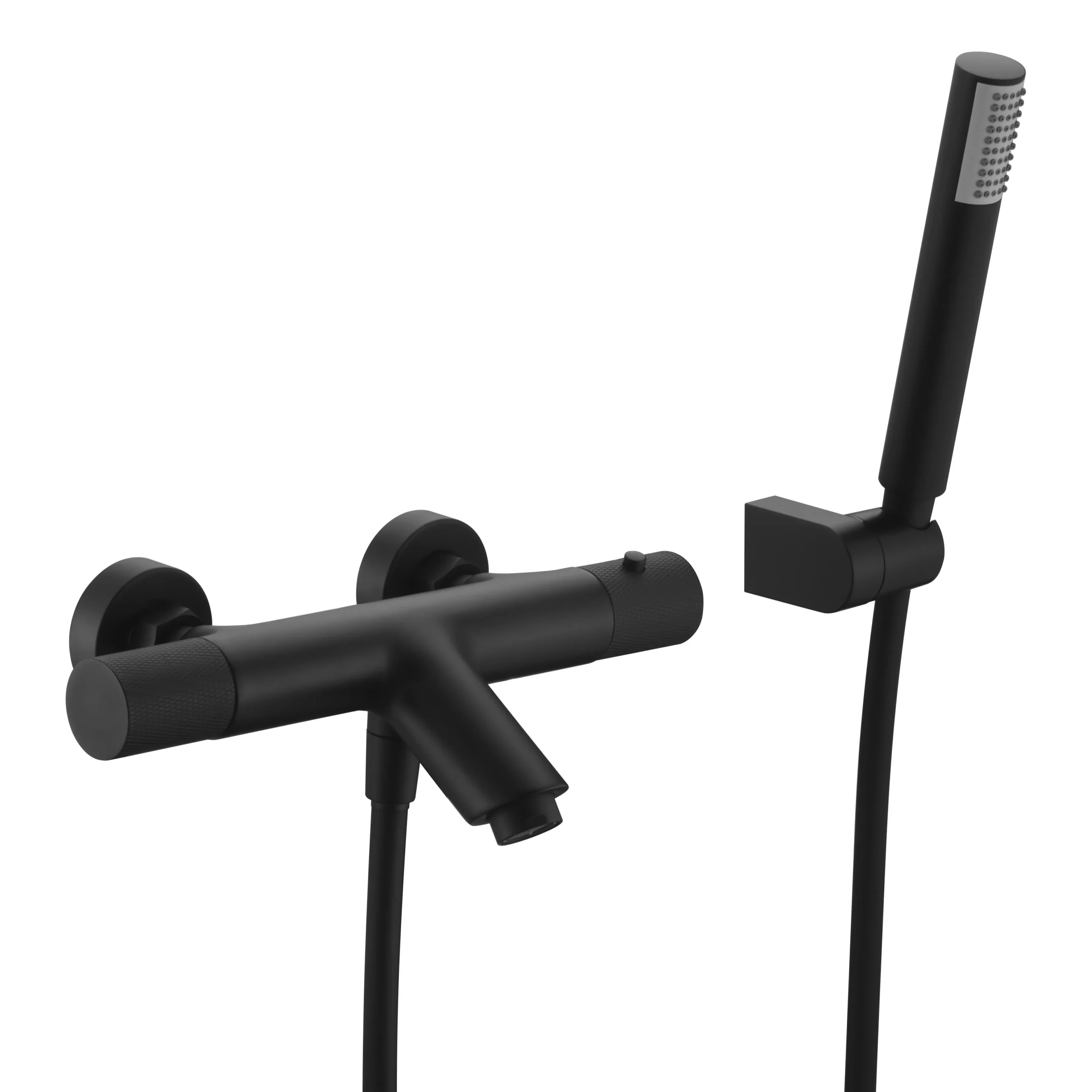 BTD038-4NG Kit baño/ducha termostato Line negro mate / BTD038-4NG - Imagen 1
