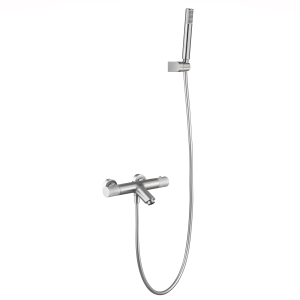 Kit baño/ducha termostato Line niquel cepillado / BTD038-4NQ