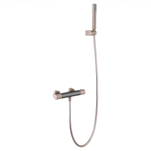 Kit ducha termostato Line gris mate / champagne / BTD038-5GC