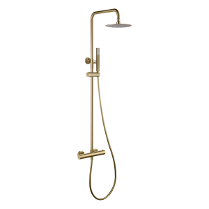 Conjunto ducha termostático GENOVA oro cepillado / BTG053/OC