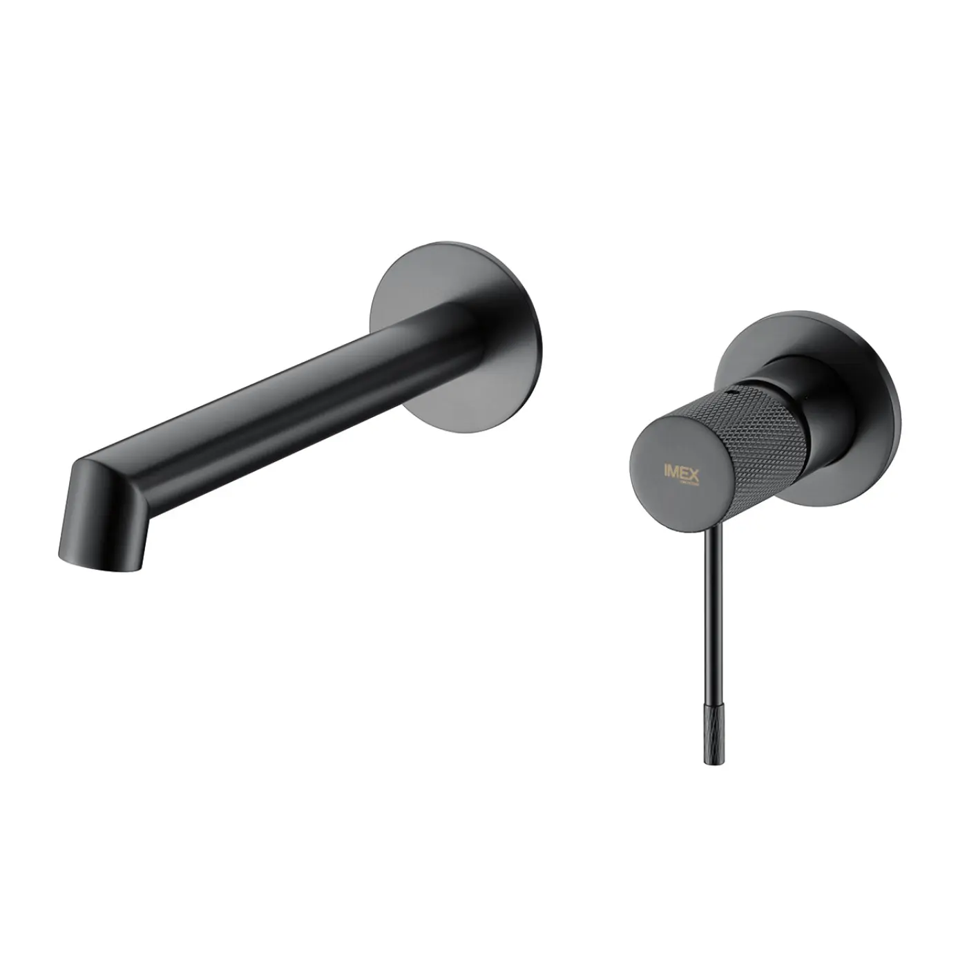 GLD038-BGM Monomando lavabo empotrado LINE black gun metal / GLD038/BGM