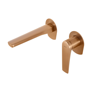 Monomando lavabo empotrado DELOS oro rosa cepillado / GLD055/ORC