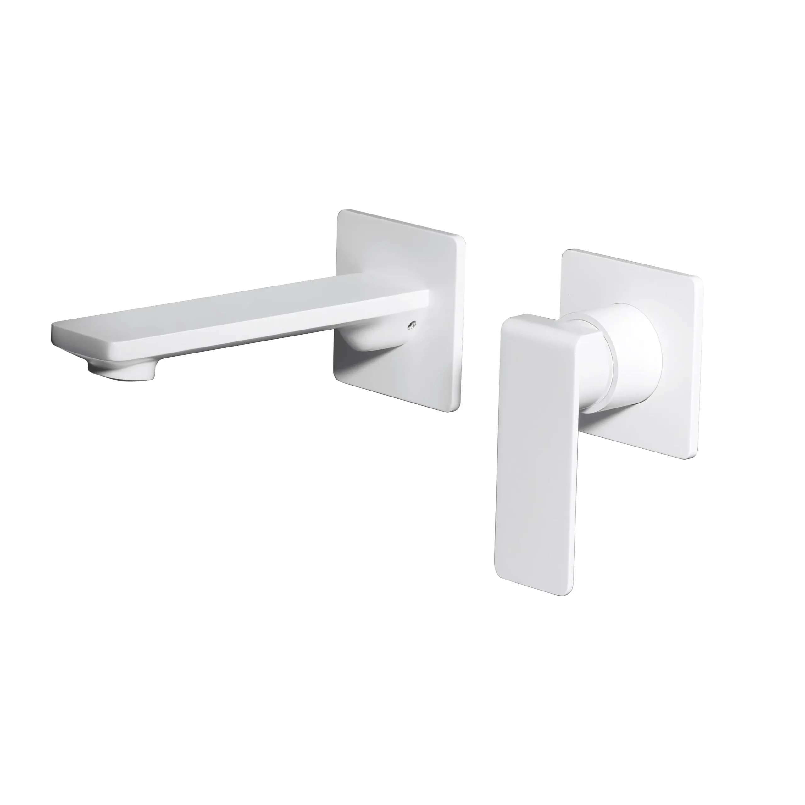GLF016-BL Monomando lavabo empotrado FIYI blanco mate / GLF01/BL