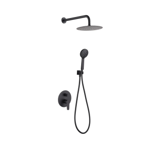 Ducha empotrado monomando BELGICA negro mate / GPZ044/NG