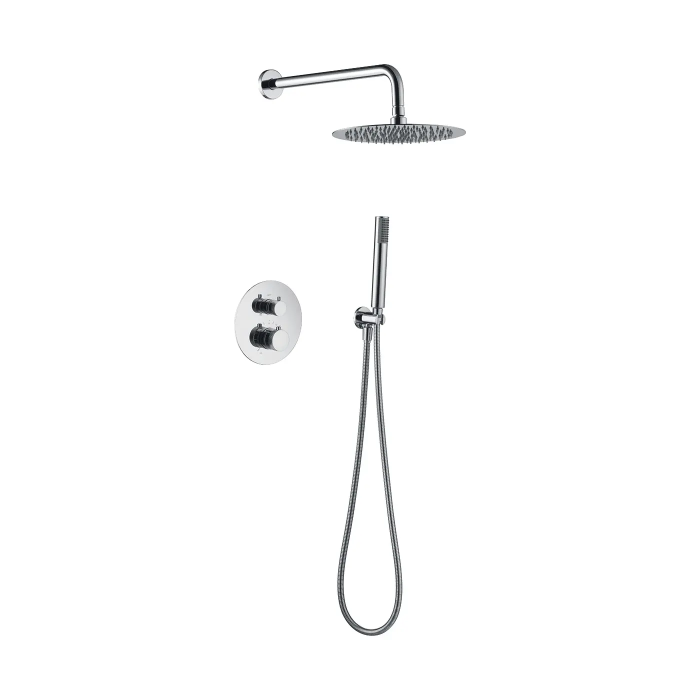 GTD038 (1) Termostato ducha empotrado LINE cromo / GTD038