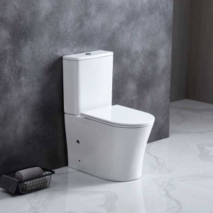 Inodoro cerámica Paris cisterna baja blanco brillo - Imagen 2