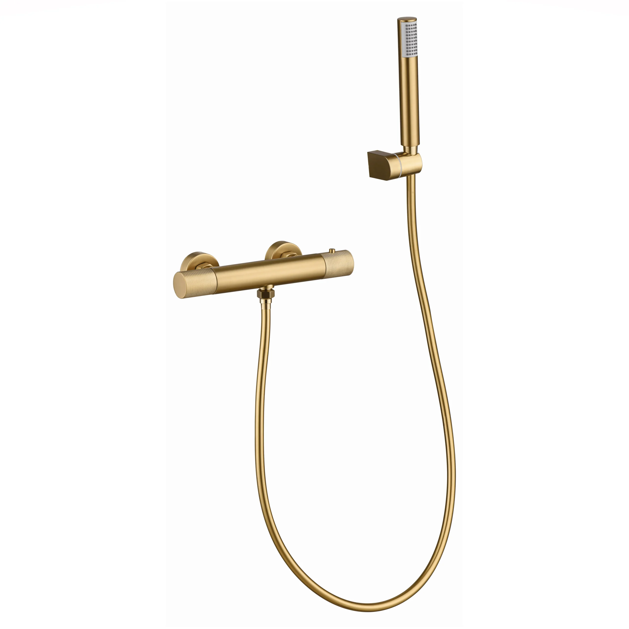 d65a71c4-2b62-449c-abde-eaae25529d8a Kit ducha termostato Line oro cepillado / BTD038-5OC