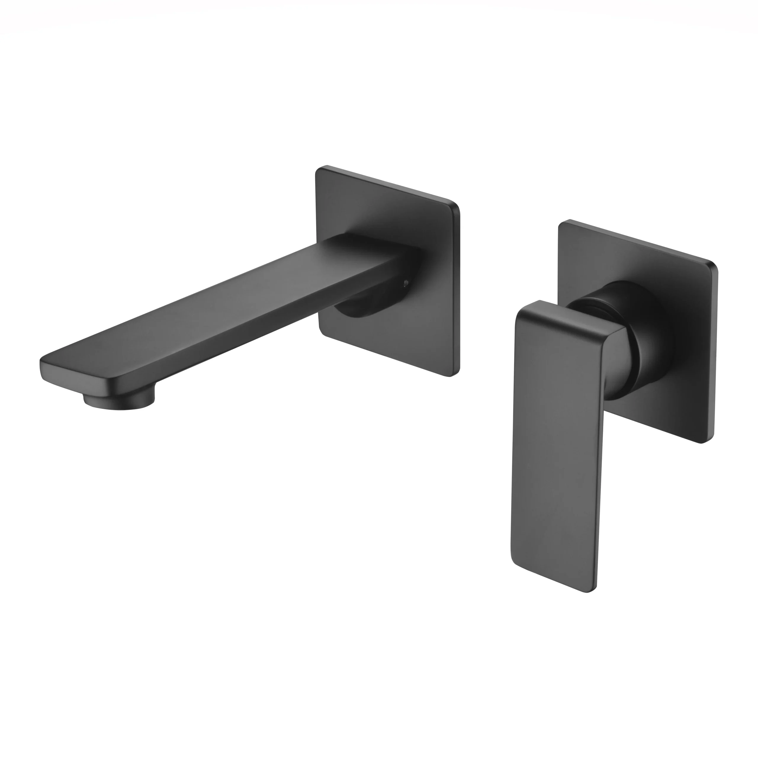 e2458bff-22a1-49b5-a08a-d9b2477383e1 Monomando lavabo empotrado FIYI negro mate / GLF016/NG