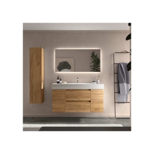 SALGAR BEQUIA Mueble de baño suspendido 120+puerta Lavabo Veneto
