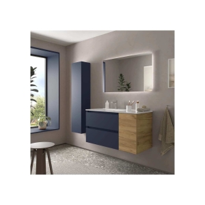 SALGAR BEQUIA Mueble de baño suspendido 100+puerta Lavabo Constanza
