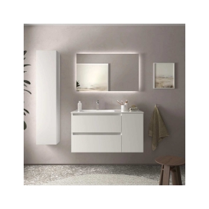 SALGAR BEQUIA Mueble de baño suspendido 90+puerta Lavabo Constanza