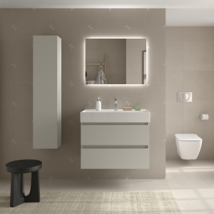SALGAR BEQUIA Mueble de baño suspendido 80-100 Lavabo Veneto - Imagen 2