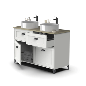 Mueble de lavabo Toscana 120 en KIT - Imagen 4