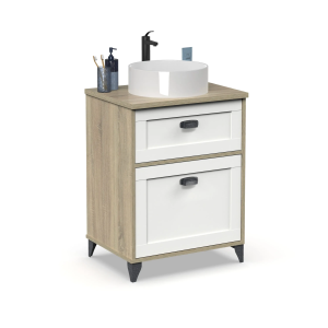 Mueble de lavabo Toscana 60 (con lavabo) en KIT