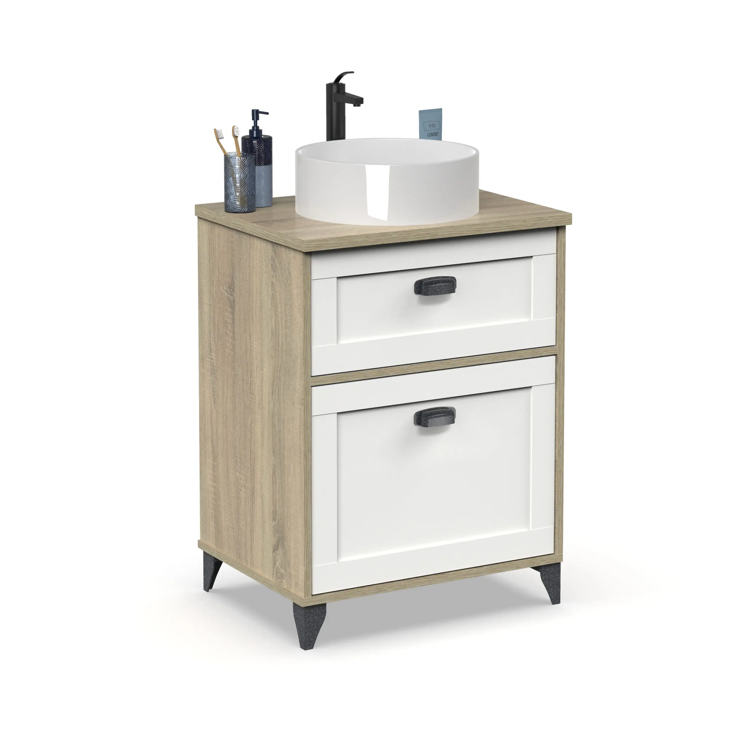 6162-810022-bano-toscana60-scaled Mueble de lavabo Toscana 60 (con lavabo) en KIT - Imagen 1