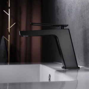 Monomando lavabo SUECIA negro mate / BDC032-1/NG - Imagen 2