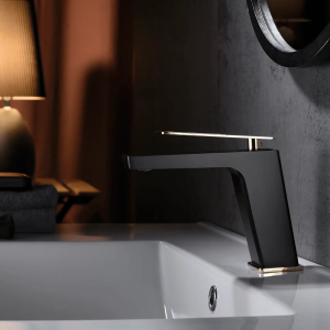 Monomando lavabo SUECIA cromo / BDC032-1/NGOLD - Imagen 2