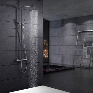 Conjunto de ducha termostático MOSCU acero inox. / BTK017/AC - Imagen 2