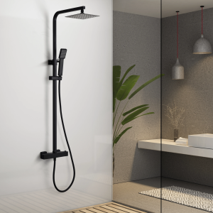 Conjunto   de ducha termostático VIGO negro mate / BTV013/NG - Imagen 2