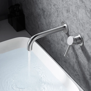 Monomando lavabo empotrado MOSCU acero inox. / GLT023/AC - Imagen 2