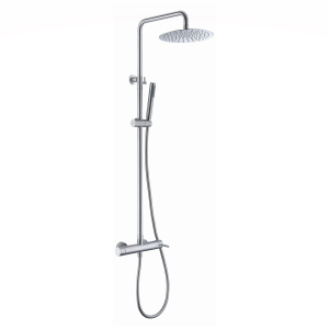 Conjunto   de ducha monomando MOSCU acero inox. / BDK034