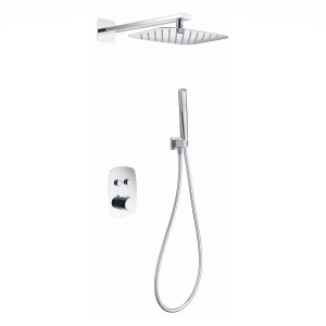 Empotrado  de ducha termostatico HIDRA cromo / GPH035 Roc. 20×30