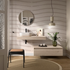 Mueble de baño suspendido Salgar Encimera Domus + complementos 60-120 - Imagen 4
