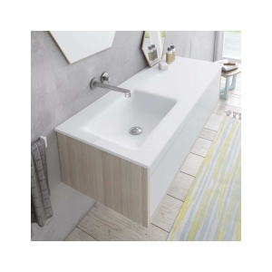 Encimera con lavabo Solid Surface mod. Hermes a medida