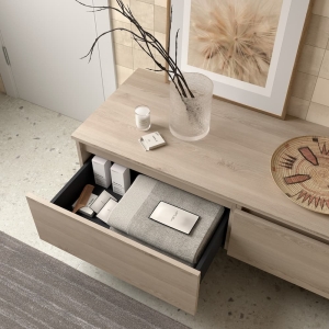 Mueble de baño suspendido Salgar Encimera Domus + complementos 60-120 - Imagen 5