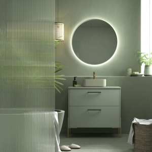 Mueble baño suspendido Carmen 2 Cajones de Avila dos 60-70-80-90-100-120-140 Laterales vistos - Imagen 7